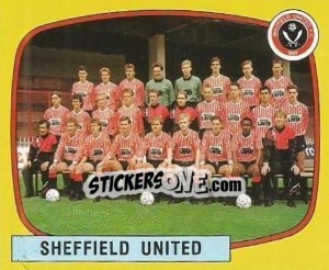 Sticker Sheffield United Team