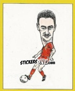 Figurina Ian Rush (Caricature) - UK Football 1987-1988 - Panini