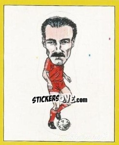 Sticker Willie Miller (Caricature) - UK Football 1987-1988 n. 449 - Panini