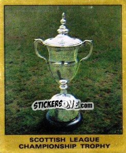 Sticker Scottish League Trophy - UK Football 1987-1988 n. 459 - Panini