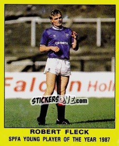 Cromo R Fleck - UK Football 1987-1988 - Panini
