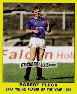 Sticker R Fleck - UK Football 1987-1988 n. 463 - Panini