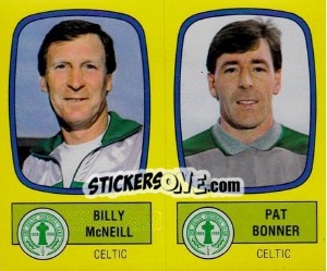 Sticker Billy McNeill / Pat Bonner