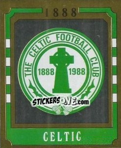 Sticker Badge - UK Football 1987-1988 - Panini