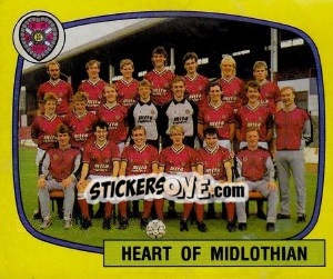 Sticker Team - UK Football 1987-1988 - Panini