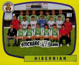 Sticker Team - UK Football 1987-1988 - Panini