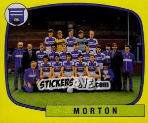 Sticker Team - UK Football 1987-1988 - Panini