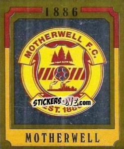 Sticker Badge - UK Football 1987-1988 - Panini