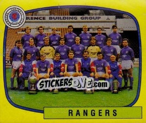 Sticker Team - UK Football 1987-1988 - Panini