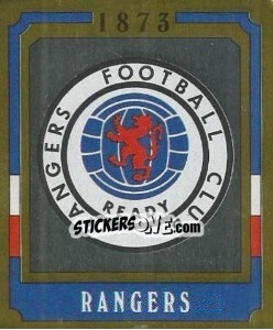 Cromo Badge - UK Football 1987-1988 - Panini