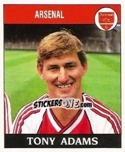Sticker Tony Adams - UK Football 1988-1989 n. 7 - Panini