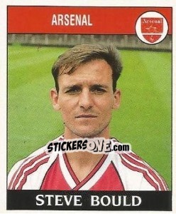 Sticker Steve Bould - UK Football 1988-1989 - Panini