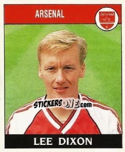 Sticker Lee Dixon - UK Football 1988-1989 n. 9 - Panini