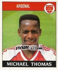 Sticker Michael Thomas - UK Football 1988-1989 - Panini