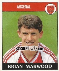 Sticker Brian Marwood - UK Football 1988-1989 n. 13 - Panini