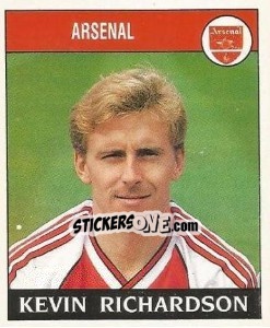 Sticker Kevin Richardson - UK Football 1988-1989 n. 15 - Panini