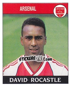 Sticker David Rocastle - UK Football 1988-1989 n. 16 - Panini