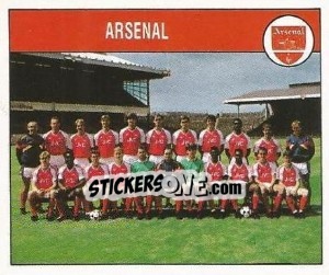 Sticker Team - UK Football 1988-1989 n. 19 - Panini