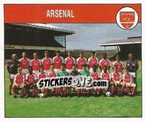 Sticker Team - UK Football 1988-1989 - Panini