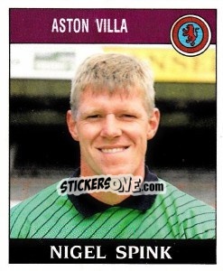 Figurina Nigel Spink - UK Football 1988-1989 n. 20 - Panini