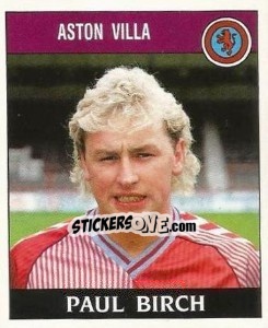 Sticker Paul Birch - UK Football 1988-1989 - Panini
