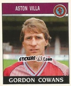 Figurina Gordon Cowans - UK Football 1988-1989 n. 28 - Panini