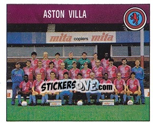 Sticker Team - UK Football 1988-1989 - Panini