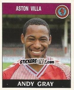 Sticker Andy Gray - UK Football 1988-1989 n. 31 - Panini
