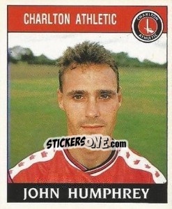 Sticker John Humphrey - UK Football 1988-1989 n. 37 - Panini