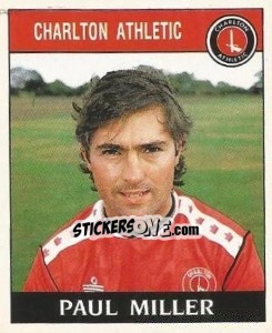 Sticker Paul Miller - UK Football 1988-1989 n. 38 - Panini