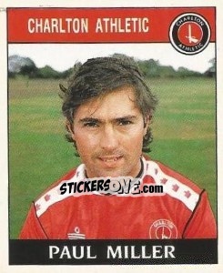 Sticker Paul Miller - UK Football 1988-1989 - Panini