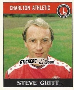 Sticker Steve Gritt - UK Football 1988-1989 n. 42 - Panini
