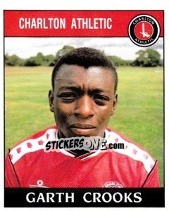 Sticker Garth Crooks - UK Football 1988-1989 - Panini