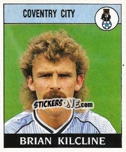 Sticker Brian Kilciine - UK Football 1988-1989 - Panini