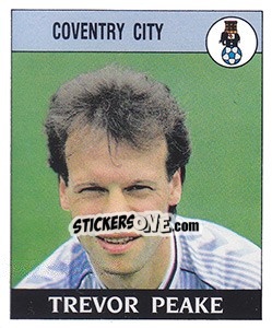 Sticker Trevor Peake - UK Football 1988-1989 - Panini