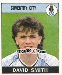 Sticker David Smith - UK Football 1988-1989 n. 58 - Panini