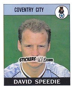 Sticker David Speedie - UK Football 1988-1989 - Panini