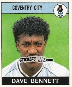 Sticker Dave Bennett - UK Football 1988-1989 n. 62 - Panini