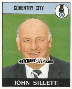 Sticker John Sillett - UK Football 1988-1989 - Panini