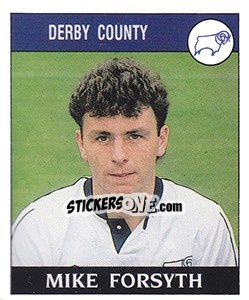 Sticker Mike Forsyth - UK Football 1988-1989 - Panini