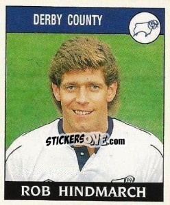Sticker Rob Hindmarch - UK Football 1988-1989 - Panini