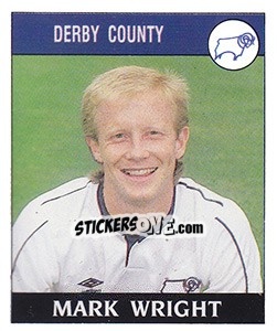 Sticker Mark Wright - UK Football 1988-1989 - Panini
