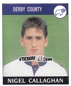 Sticker Nigel Callaghan - UK Football 1988-1989 n. 72 - Panini