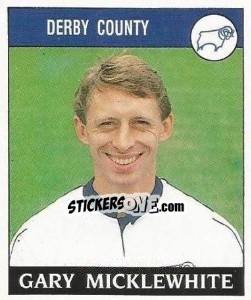 Sticker Gary Micklewhite - UK Football 1988-1989 - Panini