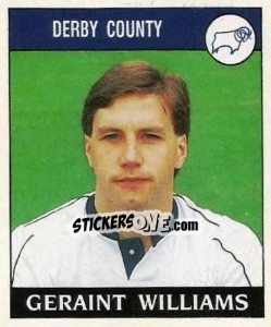 Figurina Geraint Williams - UK Football 1988-1989 - Panini