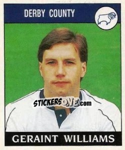 Figurina Geraint Williams - UK Football 1988-1989 n. 75 - Panini