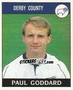 Sticker Paul Goddard - UK Football 1988-1989 - Panini