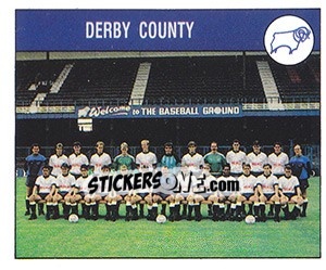 Sticker Team - UK Football 1988-1989 - Panini