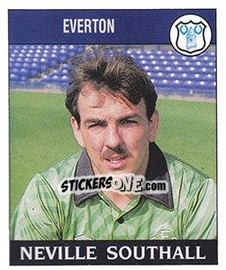 Cromo Neville Southall - UK Football 1988-1989 n. 80 - Panini