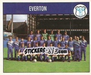 Sticker Team - UK Football 1988-1989 n. 89 - Panini